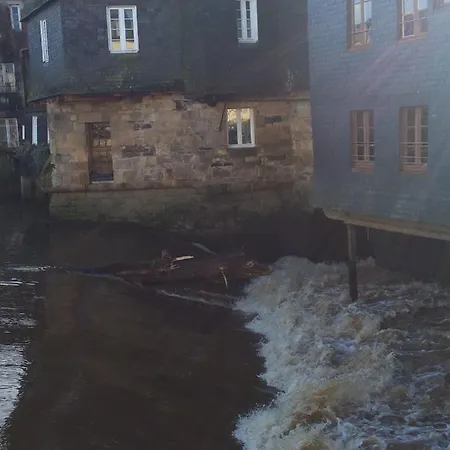 Appartement nuit sur le pont 5 à Landerneau Extérieur photo